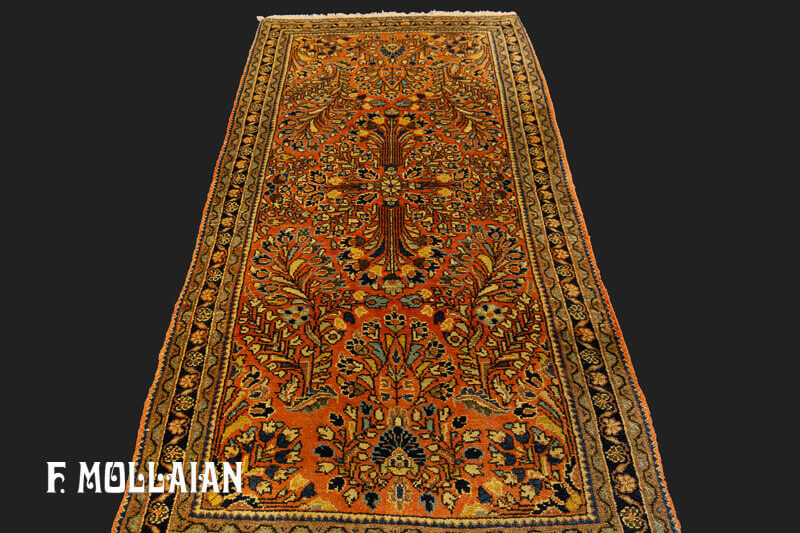 Antique Persian Small Saruk Rug n°:25925187